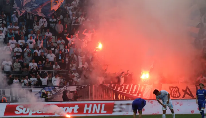 Osijek, 13. 05. 2026, Opus Arena, nogomet, Dinamo - Rijeka, Kup utakmica. Finale Kupa Hrvatske. Armada.snimio GOJKO MITIĆ