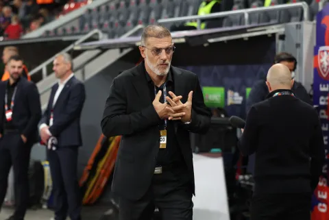 Prag, 26.09.2026 - Utakmica Lige nacija na Fortune Areni u Pragu, Če&scaron;ka - Hrvatska. Na slici izbornik hrvatske nogometne reprezentacije Slaven Bilić.foto HINA/ Damir SENČAR/ ds