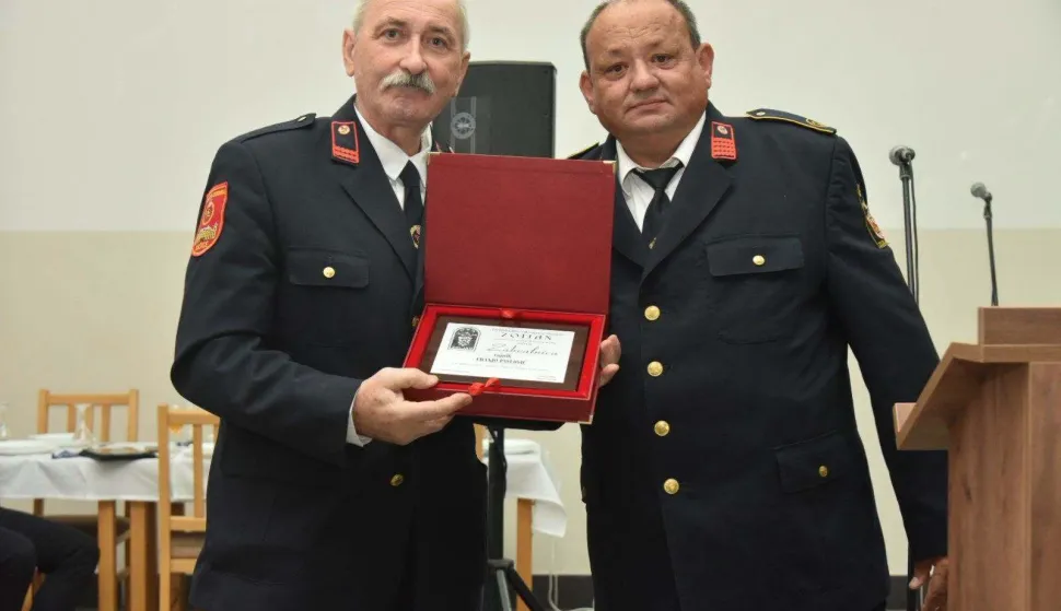 Zoljan - rujan 2026.Tajnik DVD-a Zoljan Franjo Pavlović i predsjednik Željko Ptiček