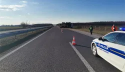 Sudar kamiona kod Županje na A3
