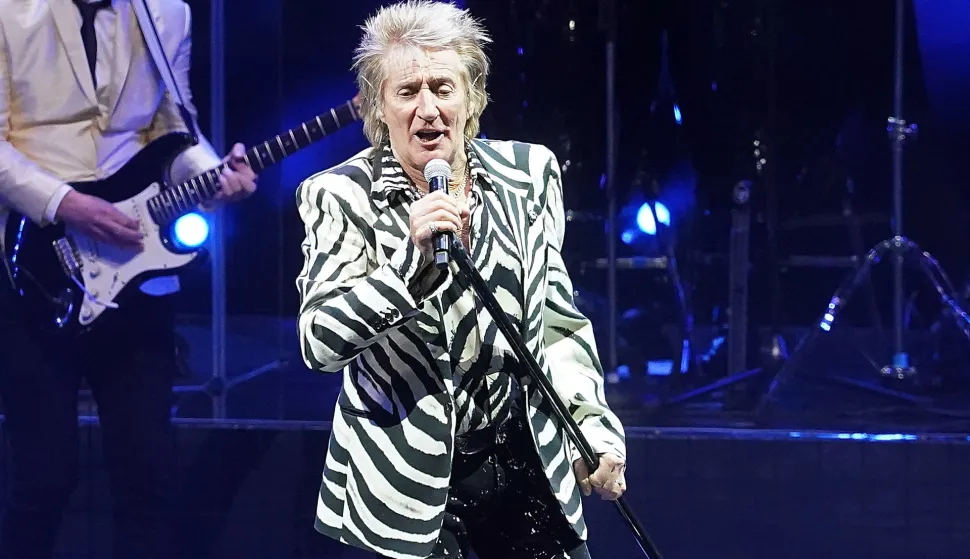 Rod Stewart in concert during Christmas by Starlite in Madrid, Spain on December 17, 2023. Photo by Acero/AlterPhotos/ABACAPRESS.COM Photo: Acero/AlterPhotos/ABACA/ABACA