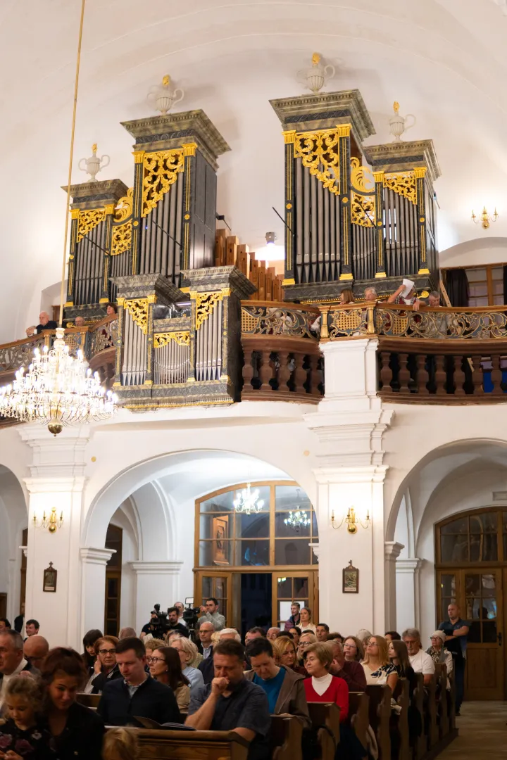 Osijek, 28. 9. 2026., Blagoslov obnovljenih orgulja, Crkva Sv. Mihaelaorgulje; blagoslov; crkva Svetog Mihaela; obnova; ulaganje