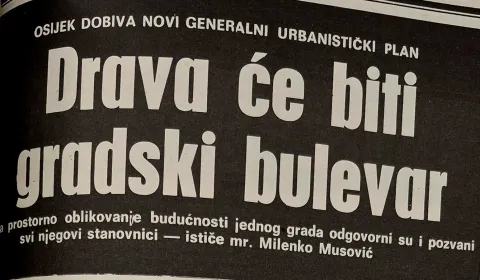 Krajem osamdesetih planirano je da Osijek do 2015. naraste na 145.000 stanovnika