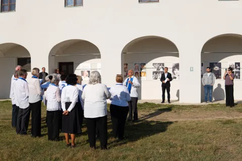 Osijek, 30. 9. 2026., Obilježavanje 90 godina rođenja Vere Svobode, Državnki arhiv u Osijeku Vera Svoboda; obljetnica rođenja; mje&scaron;oviti zbor; umirovljenika; Aktivni umirovljenici Osijek