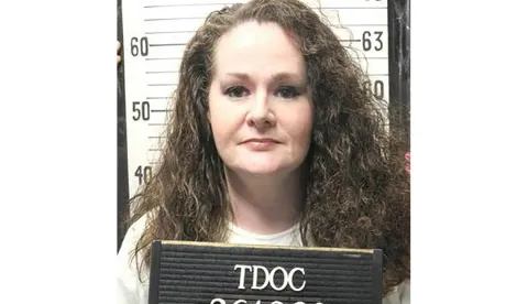 This handout picture dated January 12, 2023 provided by the Tennessee Department of Correction shows convicted US murderer Christa Pike. The US state of Tennessee is set on September 30, 2026, to execute a woman for the first time in 200 years, three decades after she murdered a classmate. Christa Pike, now 50, was 18 when she and her boyfriend beat and killed Colleen Slemmer, 19, at a job training camp for young people. (Photo by Handout/Tennessee Department of Correction/AFP)/RESTRICTED TO EDITORIAL USE - MANDATORY CREDIT "AFP PHOTO/Tennessee Department of Correction" - NO MARKETING NO ADVERTISING CAMPAIGNS - DISTRIBUTED AS A SERVICE TO CLIENTS