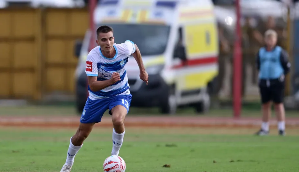09.09.2026., Gradski stadion - SuperSport Hrvatski nogometni kup 2026./2027., sesnaestina finala, HNK Segesta - NK Osijek. Vito Caic Photo: Igor Soban/PIXSELL