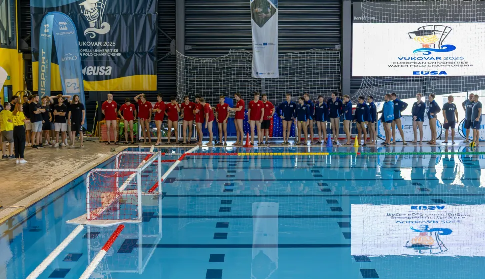 Zavr&scaron;eno Europsko sveučili&scaron;no prvenstvo u vaterpoluUSTUPLJENA FOTOGRAFIJA
