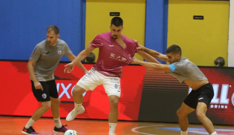 Osijek, 04. 09. 2026, SD Zrinjevac, Futsal, mali mogomet, Osijek Kandit - Bubamara (Cazin), prijateljska utakmica.snimio GOJKO MITIĆ
