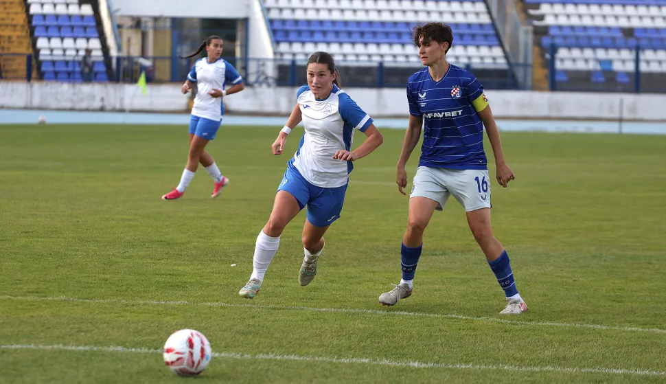 Osijek, 27. 09. 2026., Stadion Gradski vrt, ŽNK Osijek - Dinamo (Zagreb), SuperSport liga nogometa&scaron;icaSNIMIO BRUNO JOBST