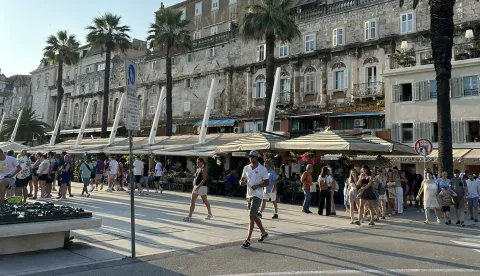 Split, turizam, turisti, 