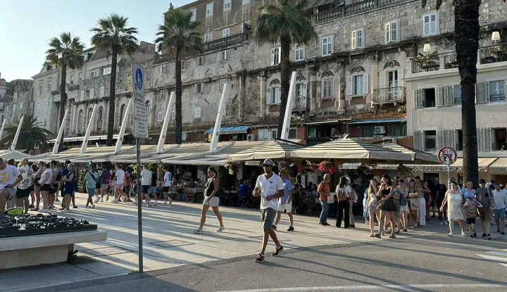 Split, turizam, turisti, 