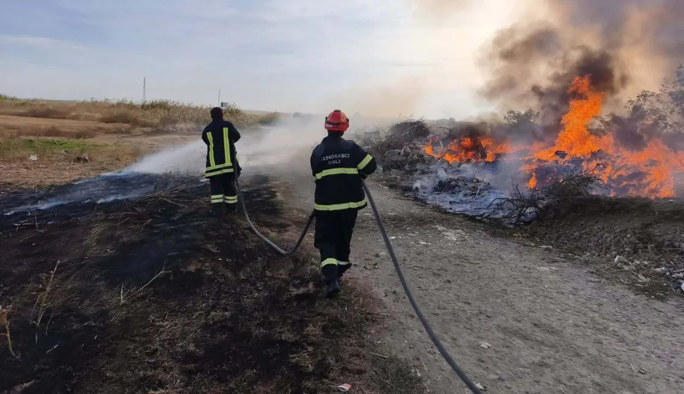 Intervencija vatrogasaca DVD Dalj