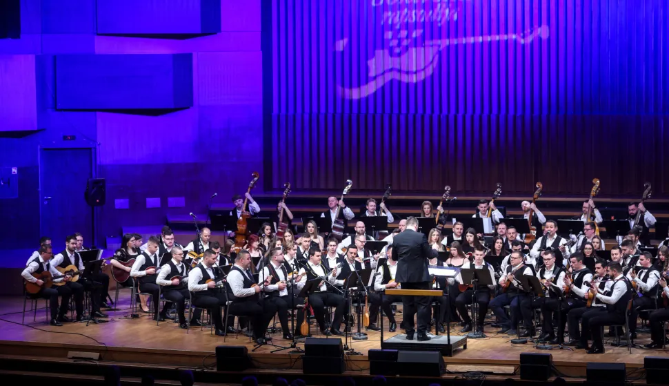 06.04.2025., Zagreb - Koncert "Sokacka rapsodija" u KD Vatroslav Lisisnki.. Photo: Slavko Midzor/PIXSELL