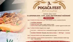 SLAVONSKI BROD - Treći&nbsp;Pogača Fest bit će&nbsp;u subotu, 10. listopada, od 11&nbsp;do 16 sati na Trgu Ivane Brlić-Mažuranić.2026.