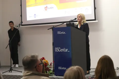 Osijek, 10. 10. 2026, IT poslovni centar Osijek, Osječki simpozij KoHOM-a za mlade liječnike, otvorenje.snimio GOJKO MITIĆ