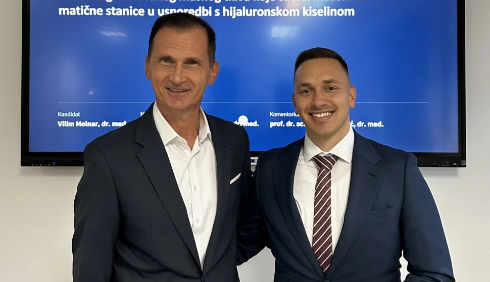 Dragan Primorac i Vilim Mornar