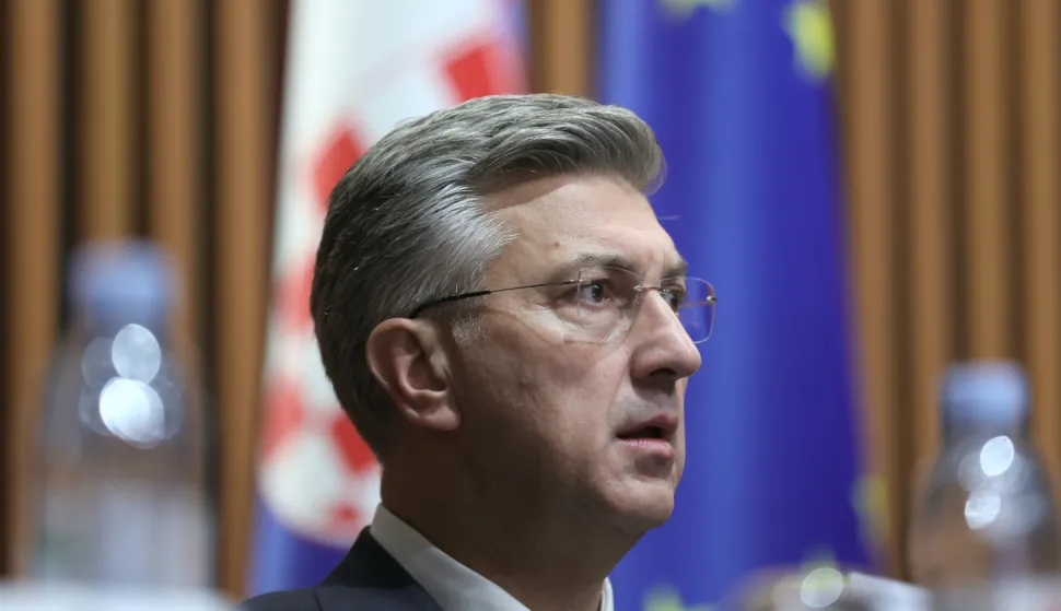 Zagreb,13.10.2026 - Saborski zastupnici su se nakon kraće stanke vratili u klupe, a ovotjedno plenarno zasjedanje otvorio je premijer Andrej Plenković podno&scaron;enjem godi&scaron;njeg izvje&scaron;ća Vlade.Foto HINA/Tomislav Pavlek/tp