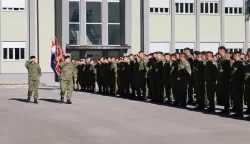 NA&Scaron;ICE - U vojarni 132. brigade HV-a u Na&scaron;icama svake se godine u listopadu svečano obilježava obljetnica ustrojavanja 5. gardijske brigade Sokolovi i Dan 1. oklopno-mehanizirane bojne Sokolovi2026.