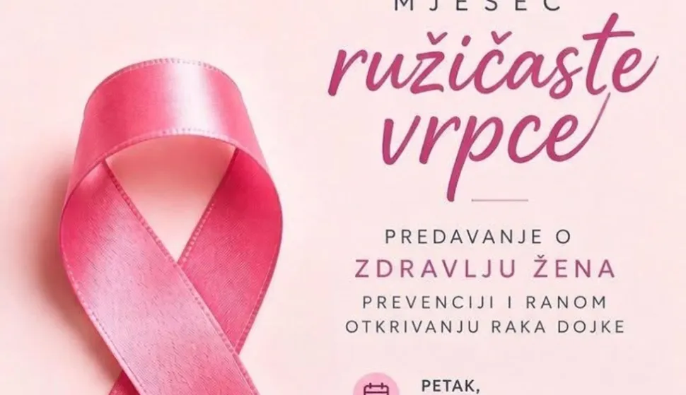 Predavanje o zdravlju žena, prevenciji i ranom otkrivanju raka dojke