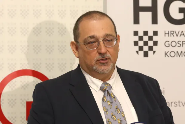 Osijek, 16. 10. 2026, Hrvatska gospodarska komora, HGK, županijska komora Osijek. Press, jesenska sjetva. Prof. dr. sc. Bojan Stipe&scaron;ević.snimio GOJKO MITIĆ
