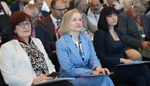Osijek, 16. 10. 2026., GC, Urbanizam i infrastrukturni projekti, konferencija, panel rasprava, Nina Dražin Lovrec; Đurđica Klancir; Nata&scaron;a Trami&scaron;akSNIMIO BRUNO JOBST