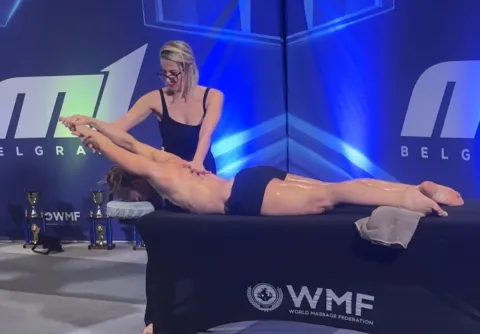 Mirela Ivanović na natjecanju 