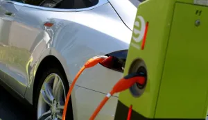 12.05.2015., Zagreb - Punionica za elektricna vozila u Radnickoj ulici. Photo: Zeljko Lukunic/PIXSELL