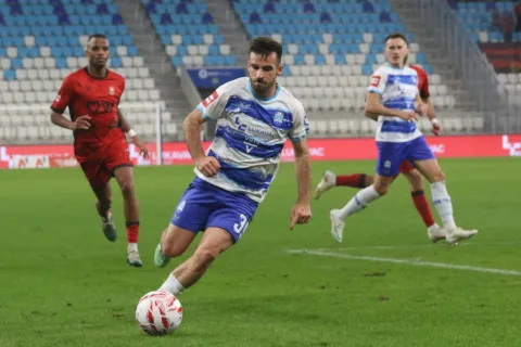 Osijek, 17. 10. 2026, Opus Arena, nogomet, Osijek - Gorica, SuperSport HNL 26/27. Domagoj Bukvić (39)snimio GOJKO MITIĆ
