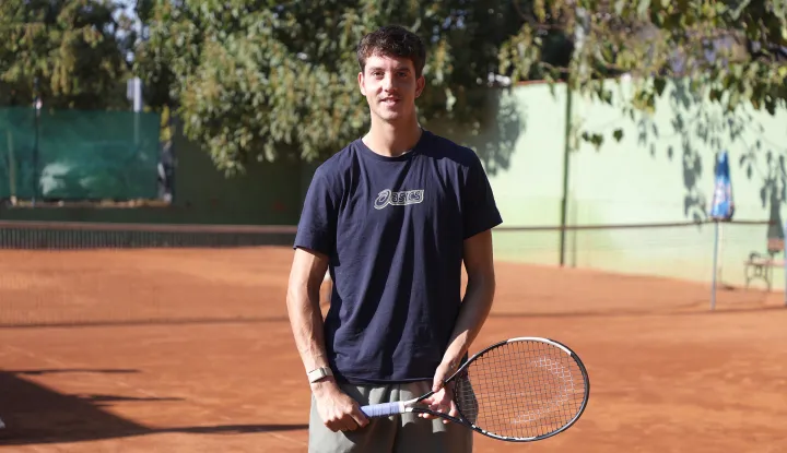 Osijek, 27. 09. 2026., tereni na Zelenom polju, tenis, Matej DodigSNIMIO BRUNO JOBST