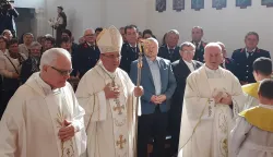 župa3.jpg - P. Stjepan Fridl, mons. Ivo Martinović i vlč. Perica Matanović ŽUPA BOK&Scaron;IĆ - 100 GODINALISTOPAD 2026.