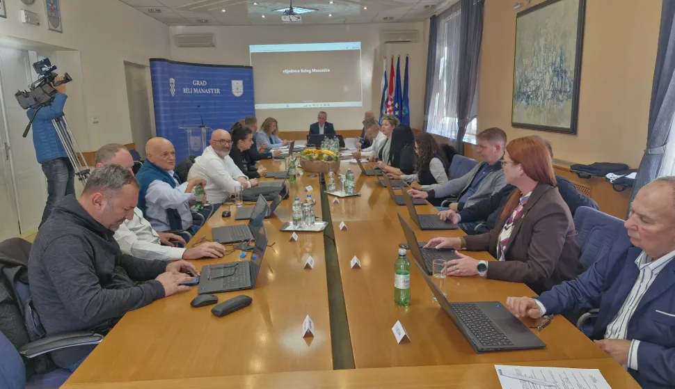 Gradsko vijeće grada Belog Manastira, listopad 2026