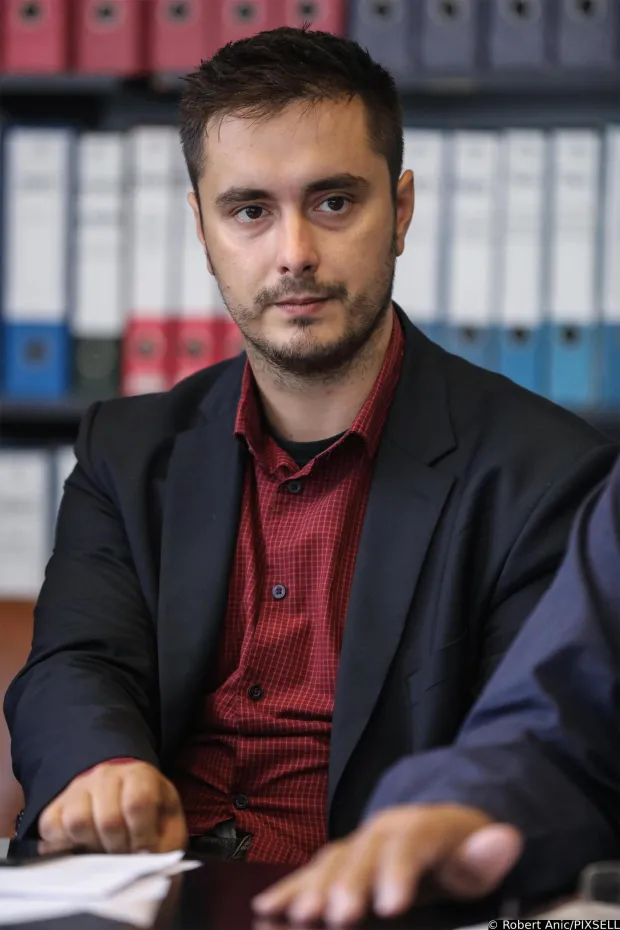 17.10.2019., Zagreb - U prostorijama Hrvatskog helsinskog odbora odrzana je konferencija za medije na temu "Predrasude i mrznja izazovi drustvu i vjerskim zajednicama". Erik Brezovec. Photo: Robert Anic/PIXSELL 