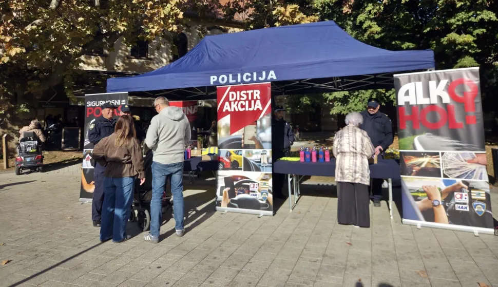 Info pult u Vinkovcima
