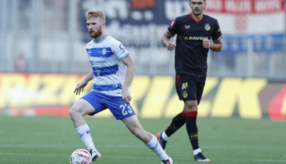 12.09.2026., stadion Opus Arena, Osijek - SuperSport HNL 2026./2027., 07. kolo, NK Osijek - GNK Dinamo. Luka Vrbancic Photo: Davor Javorovic/PIXSELL