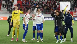 22.10.2026., Arena Thun, Thun, Svicarska - UEFA Konferencijska liga 2026./2027., grupna faza, 2. kolo, Thun - HNK Hajduk Split. Photo: PIXSELL/PIXSELL