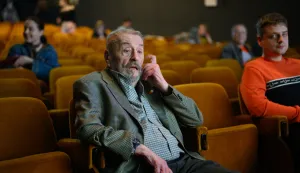 08.04.2024., Zagreb, Kino Kinoteka - Hrvatsko drustvo filmskih kriticara dodijelilo je 32. put godisnju nagradu Oktavijan za najbolje filmove u kategorijama namjenskog, eksperimentalnog, animiranog, dokumentarnih i igranih filmova te manjinskih koprodukcija, a dodijeljena je i godisnja nagrada Vladimir Vukovic za najboljeg filmskog kriticara te Zlatni Oktavijan za zivotno djelo. Dobitnik nagrade Zlatni Oktavijan, Boris Kolar. Photo: Davor Puklavec/PIXSELL