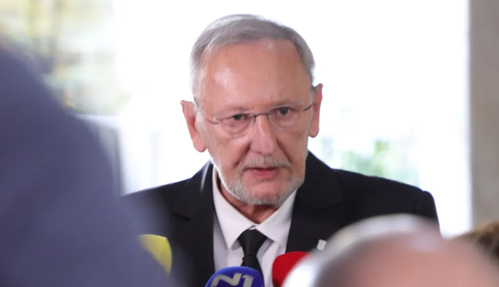 Zagreb,19.10.2026. Zajednička sjednica Predsjedni&scaron;tva i Nacionalnog odbora HDZ-a.Na slici Davor Božinović.Foto HINA/Tomislav Pavlek/tp