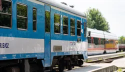 Bizovac, 2. 7. 2026., Obilazak radova na dionici željezničke pruge Osijek - Ko&scaron;kailustracija; slobodnjaci; putovanje; Željeznica; željeznička pruga; obilazak radova; radovi; pruga; vlak; vlakovi; željeznički promet; HŽ; prijevoz