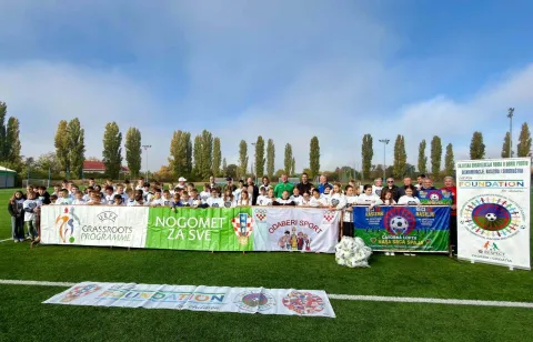Preko nogometa poslali poruku: Reci NE rasizmu