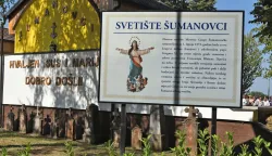 slavonija...sumanovci, gunja...15.08.2021.svetiste majke dobre nade, sumanovci; svetkovina velike gospe; misno slavlje predvodio svecenik ivan benakovic;foto Gordan Panić