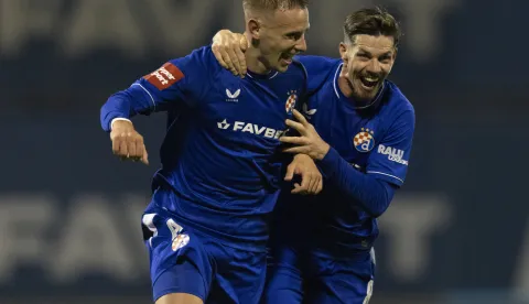 Zagreb, 27.10.2026 - Utakmica 11. kola HNL-a Dinamo - Rijeka. Luka Stojkovićfoto HINA/ Daniel KASAP/ dk 