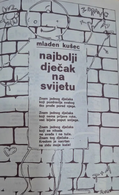 Maslačak za djecu, Ten za omladinuOSIJEK, 80-e