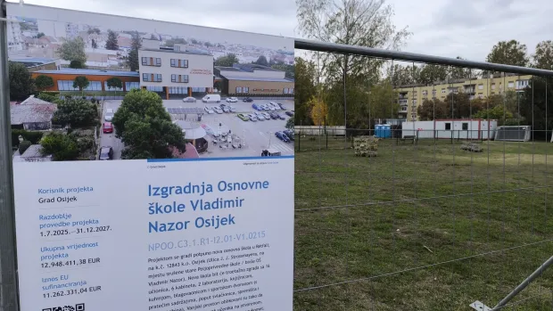 Nova osnovna &scaron;kola u osječkoj Retfali sve je bliže gradnji, evo kako će izgledati i kada bi trebala biti dovr&scaron;ena