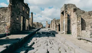 Pompei ilustracija