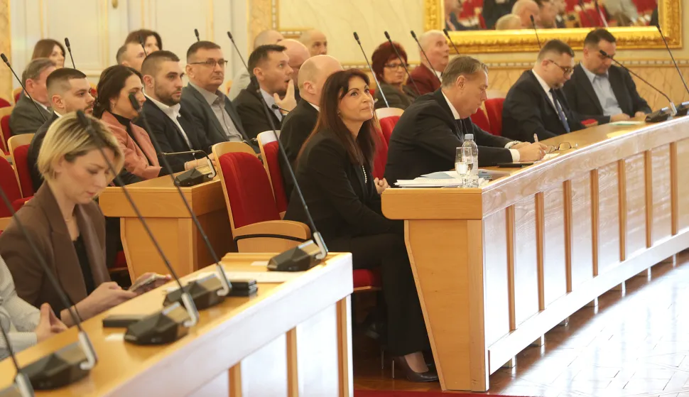Osijek, 27. 02. 2026., Županijska 4, Sjednica Skup&scaron;tine OBŽ, Skup&scaron;tina OBŽSNIMIO BRUNO JOBST