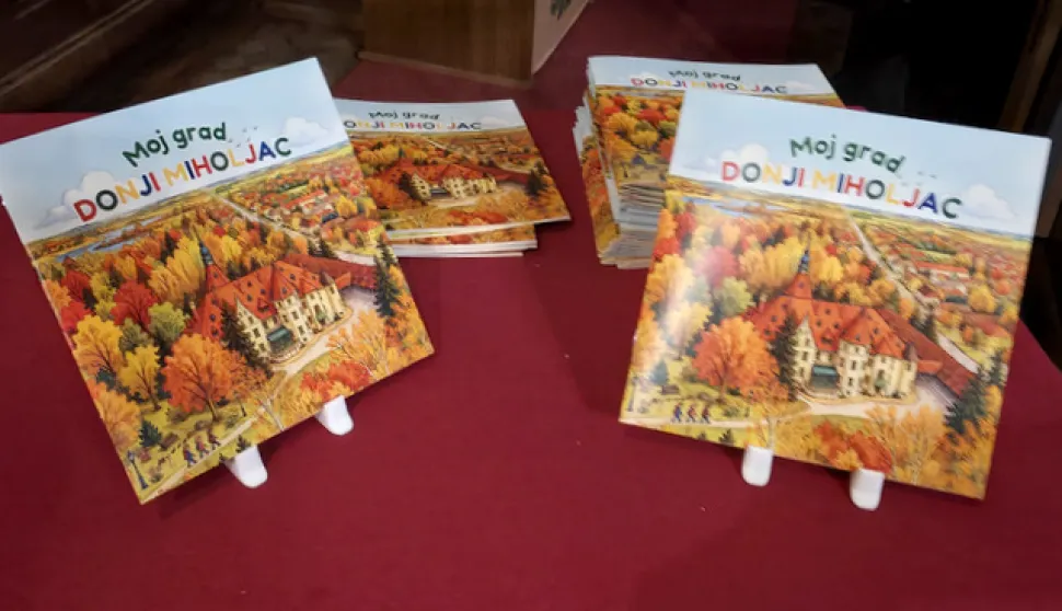 DONJI MIHOLJACDvorac Mailath u Donjem Miholjcu bio je ispunjen posjetiteljima koji su do&scaron;li podržati najmlađe autore na predstavljanju slikovnice "Moj grad &ndash; Donji Miholjac"