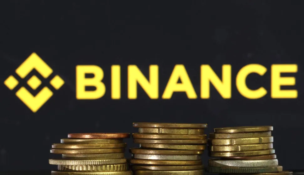 (FILES) SAN ANSELMO, CALIFORNIA - JUNE 06: In this photo illustration, the Binance logo is displayed on a screen on June 06, 2023 in San Anselmo, California. The Securities And Exchange Commission has filed lawsuits against cryptocurrency exchanges Coinbase and Binance for allegedly violating multiple securities laws. Bitcoin fell sharply Thursday after several sources reported a major hack of the cryptocurrency platform Binance, which said it was investigating without confirming any kind of cyberattack. (Photo by JUSTIN SULLIVAN/GETTY IMAGES NORTH AMERICA/AFP)